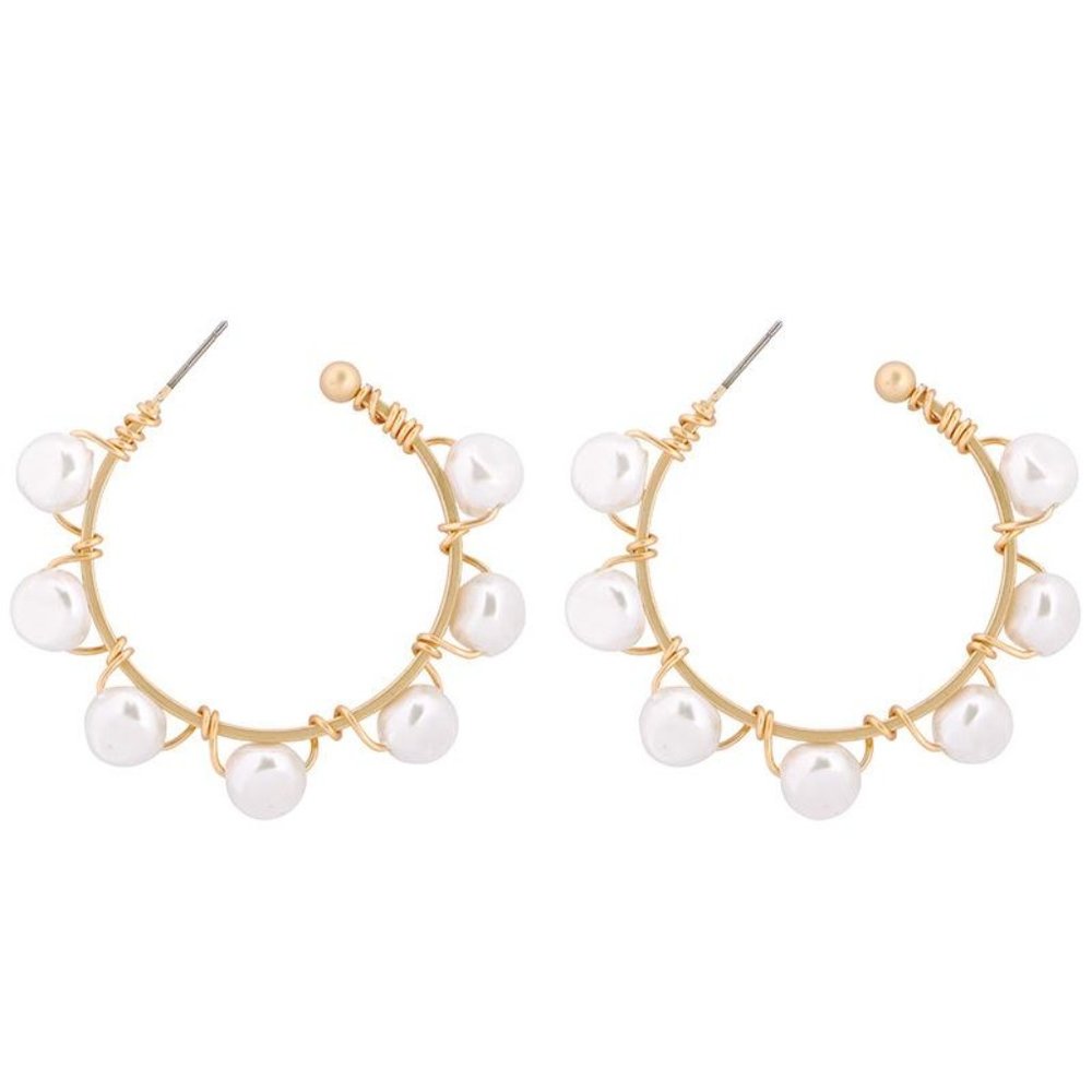 SPLENDID HAND MADE CHIC SUN GOD HOOP EARRINGS